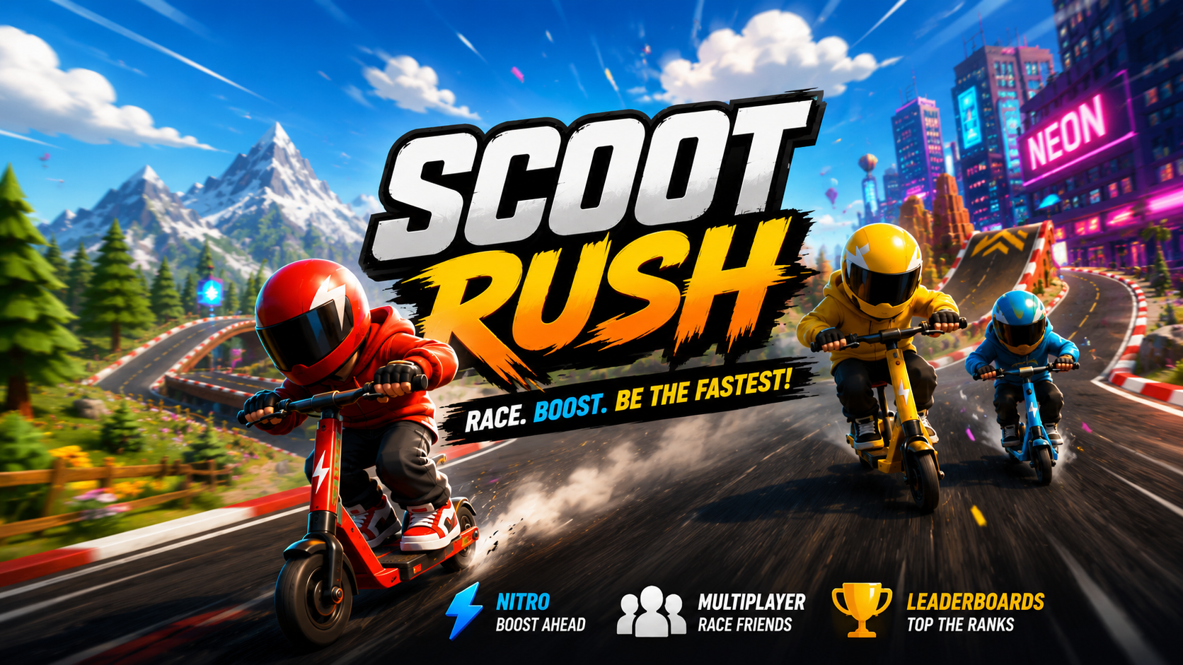 Scoot Rush cover artwork